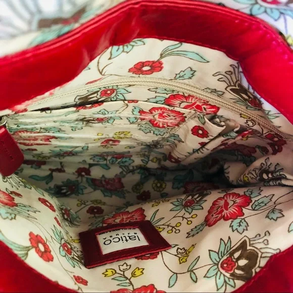 Latico Red Crossbody Bag - Picture 4 of 7